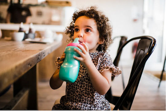 Tommee Tippee Παιδικό Ποτηράκι Insulated από Πλαστικό Πράσινο 260ml για 12m+