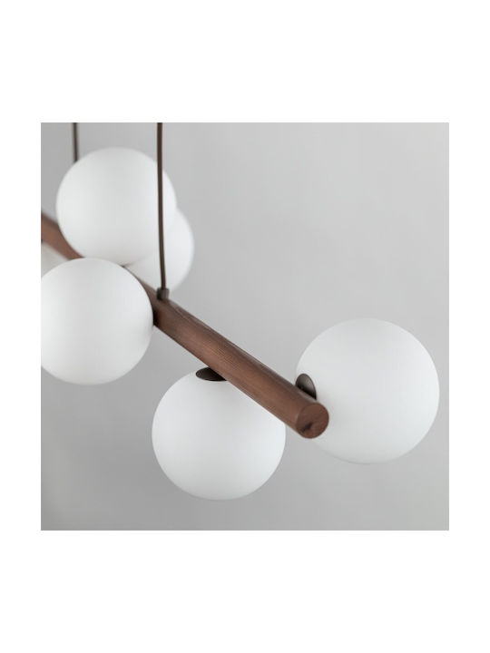 TK Lighting Estera Lustră Maro Calea ferată