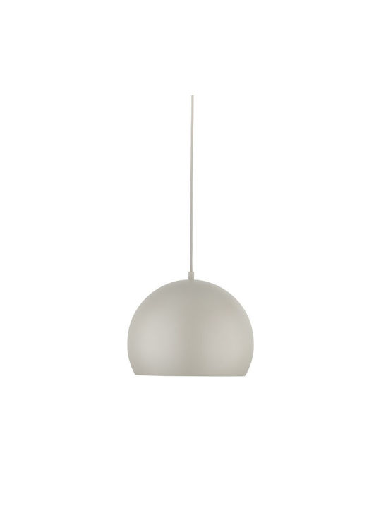 TK Lighting Κρεμαστό Φωτιστικό Μπεζ με Ντουί E27 27x160εκ.