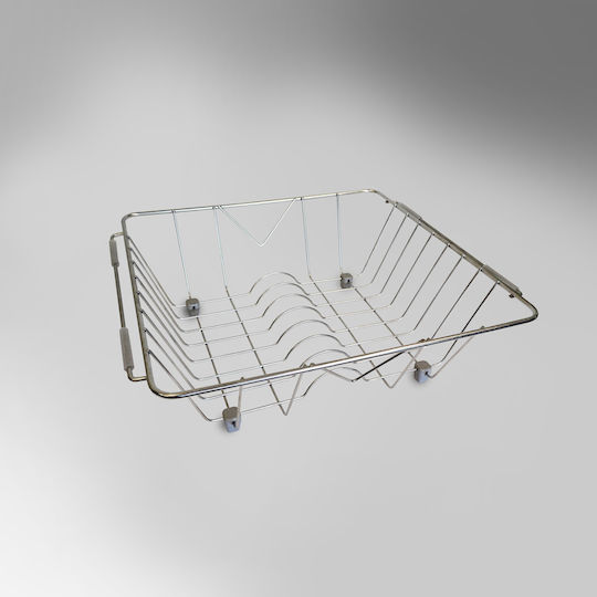 Schock Abtropfkorb Inox Silber 39x33cm