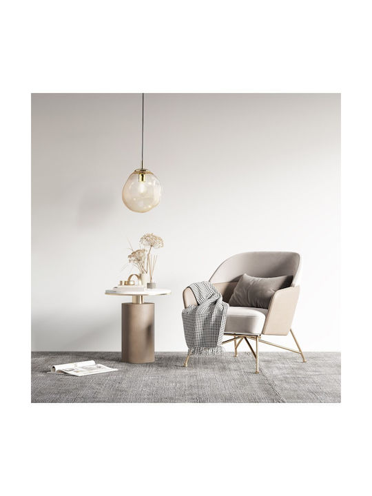 TK Lighting Κρεμαστό Φωτιστικό Λευκό 25εκ.