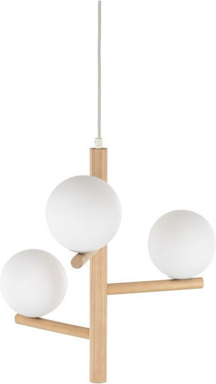 TK Lighting Estera Ceiling Light White with G9 Socket 33x100cm