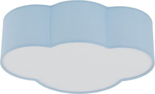 TK Lighting Einfaches Licht Kinderdeckenleuchte Deckenleuchte montieren 15W mit Fassung E27 Rosa 31cm