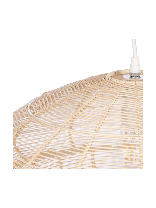 Kids Depot Kids Wooden Single Ceiling Light Zandi Beige 57x20cm