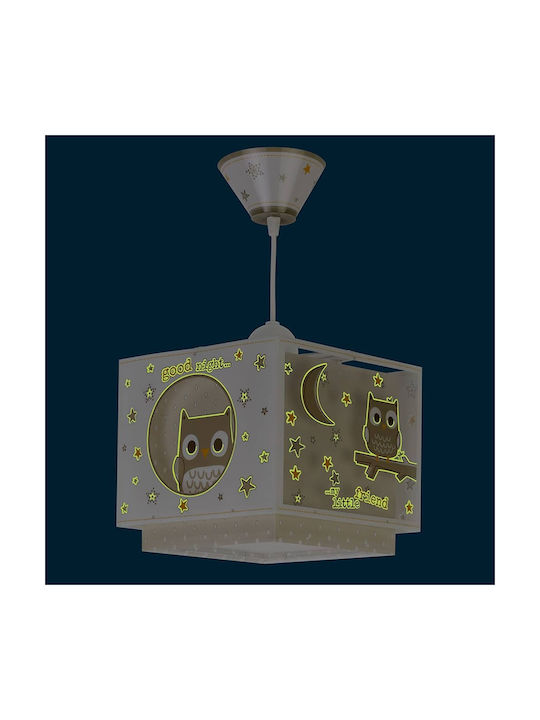 Ango Kids Single Ceiling Light E27 Good Night Beige 23W 24cm