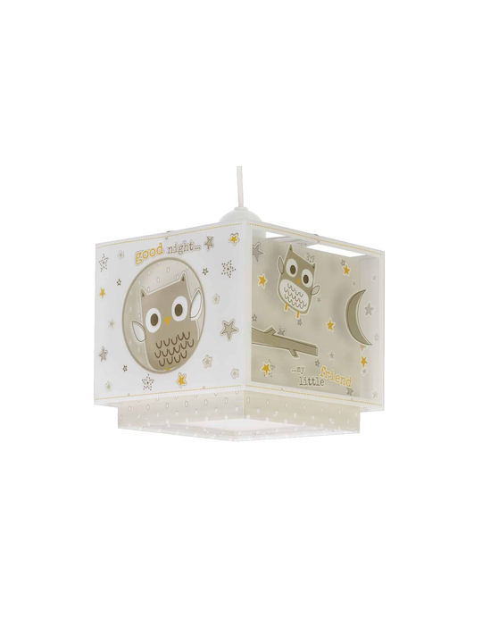 Ango Kids Single Ceiling Light E27 Good Night Beige 23W 24cm