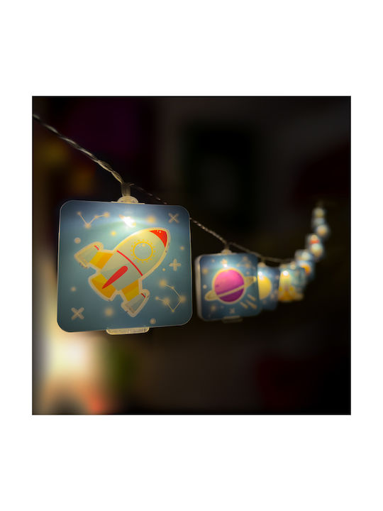Ango Led Garland Plastic Kids Wall Light Ango Led Garland Plastic Kids Wall Light