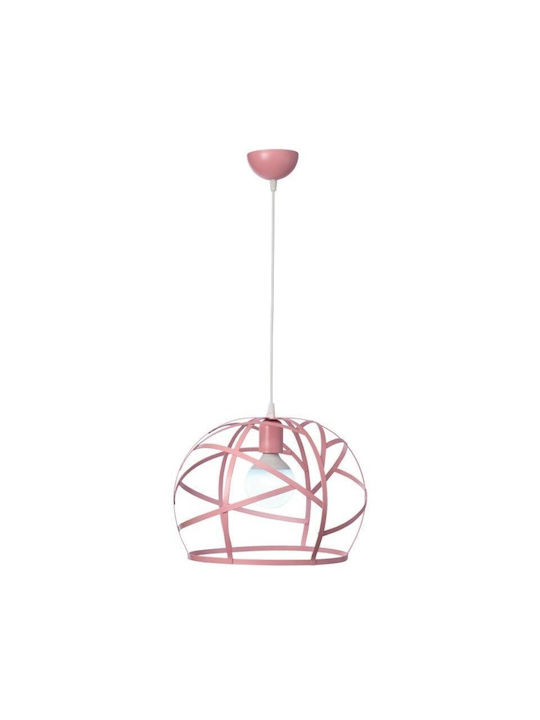ArkoLight Kids Metallic Single Ceiling Light E27 Green 60W 35x31cm