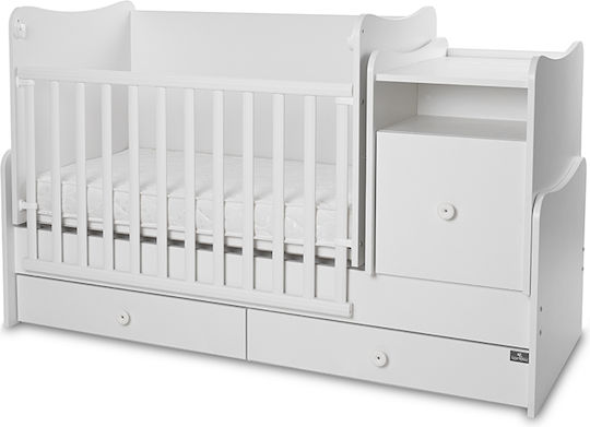 Lorelli Babybett Trend Plus Weiß mit Schublade