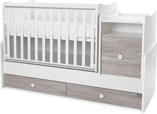 Lorelli Babybett Trend Plus Weiß mit Schublade