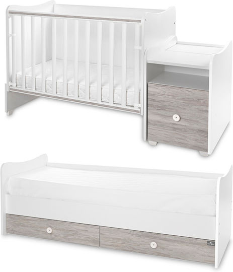 Lorelli Babybett Trend Plus Weiß mit Schublade