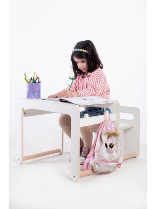 Casababy Κούνια Montessori La Maison Λευκή