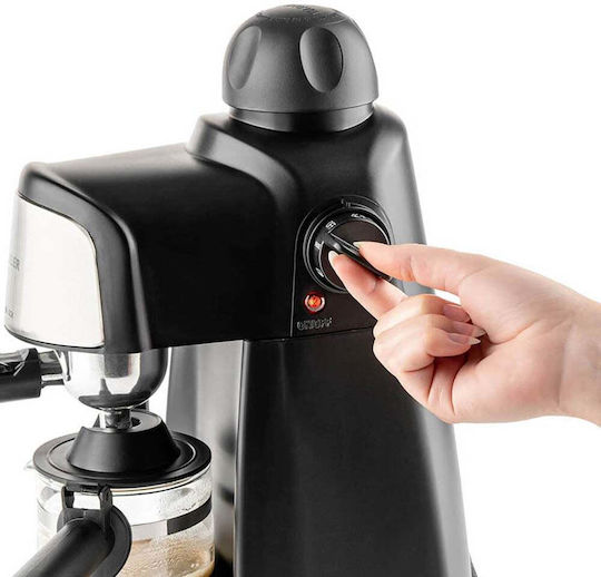 Muhler Mașină de Espresso 800W Presiune 3.5bar Neagră MCM-33