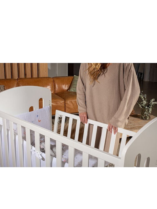Interbaby Babybett Nature Rosa für Matratze 60x120cm