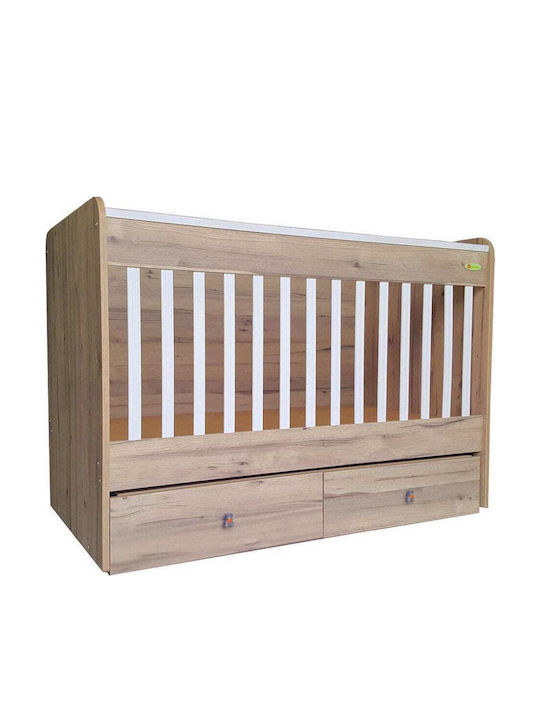 Beboulino Polymorphische Babybett Hera Bernstein mit Schublade
