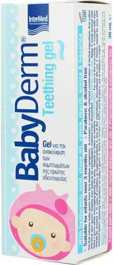 InterMed Calming Gel For Teething Symptoms Προϊόν για Ανακούφιση Ούλων 30ml