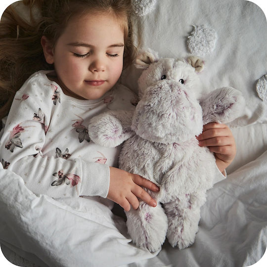 Warmies Warmies Marshmallow Hippo Mehrzweck Thermophor mit natürlichen Samen