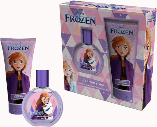 Disney Frozen Σετ Παιδικό Eau de Toilette με Glitter Body Lotion Anna 50ml