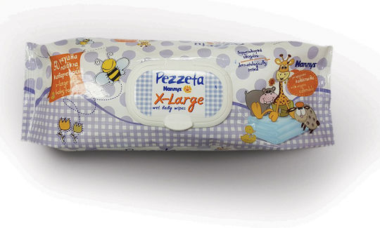 Nannys X-Large Baby Wipes 50pcs