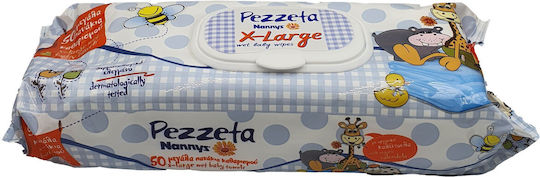 Nannys X-Large Baby Wipes 50pcs