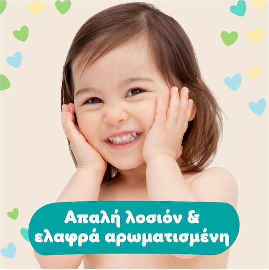 Pampers Soft & Clean Бебешки кърпички без алкохол и парабени 60бр
