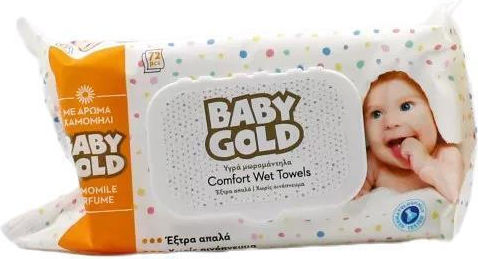 Softline Baby Gold Baby Wipes without Alcohol 72pcs