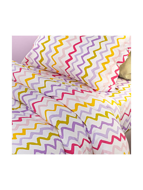 Guy Laroche Kids Duvet Cover Single Cotton Pinky 165x225cm