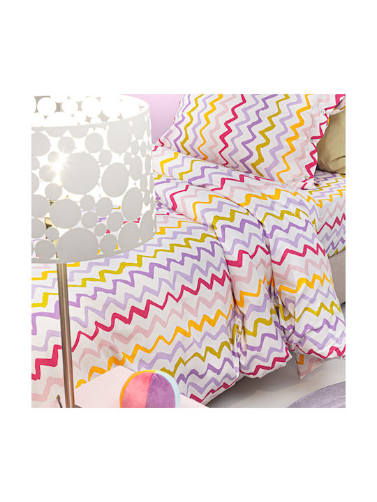 Guy Laroche Kids Duvet Cover Single Cotton Pinky 165x225cm