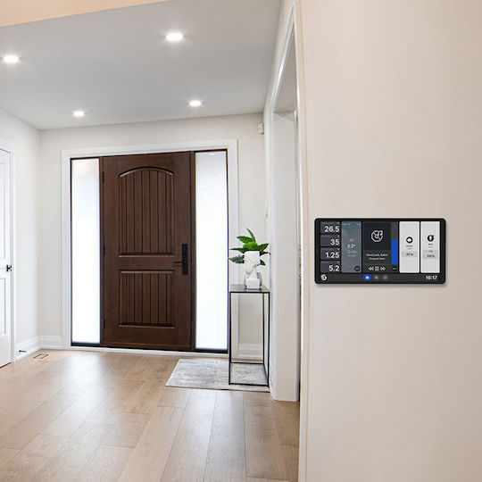 Shelly Display Analog Thermostat Raum Intelligent mit Touchscreen und WLAN