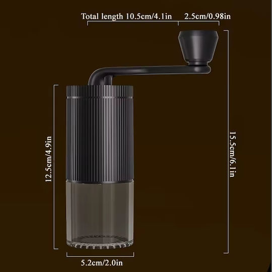 Grinder Manual Coffee Grinder Brown 04905
