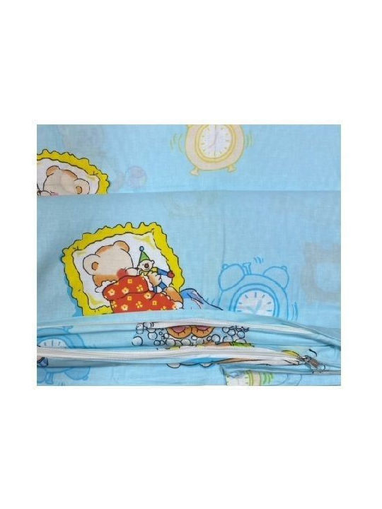 Nima Bears Kids Duvet Cover Single Ciel 160x240cm