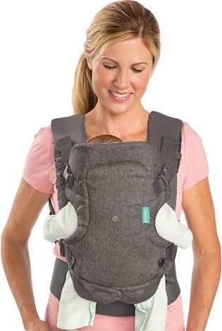 Infantino Backpack Carrier Flip Gray with Maximum Weight 15kg