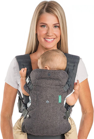 Infantino Backpack Carrier Flip Gray with Maximum Weight 15kg