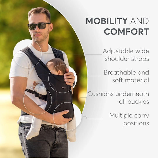 Kikka Boo Classic Carrier Black with Maximum Weight 9kg