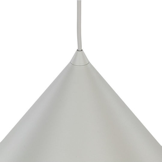 TK Lighting Lustră Suspendată Alb