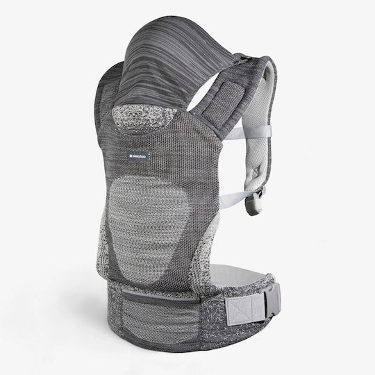 Kikka Boo Klassischer Tragesack Hoody Gray mit Maximalgewicht 15kg