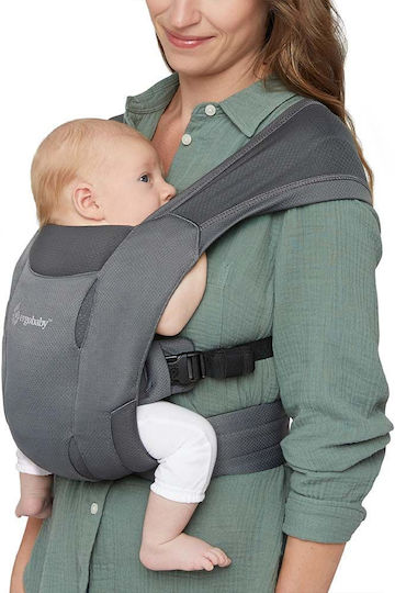 Ergobaby Κλασικός Μάρσιπος Embrace Μαύρο