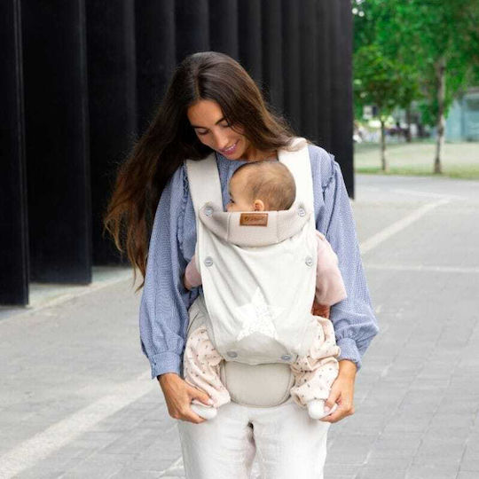 Jane Klassischer Babytragetuch Revolution Light Beigen