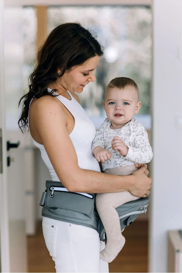 FreeOn Klassischer Tragesack Gray mit Maximalgewicht 15kg