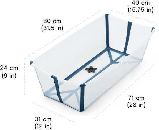 Stokke Μπανιέρα Μωρού Flexi Bath Λιλά