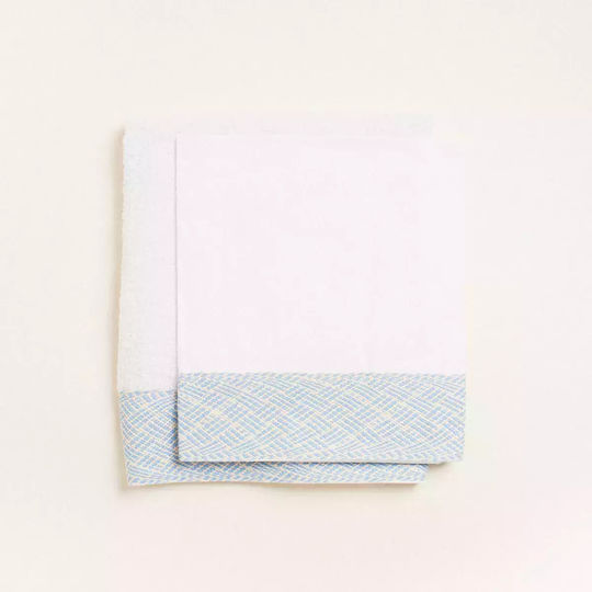 Beauty Home Set Christening Oilcloths Blue 3 Pieces