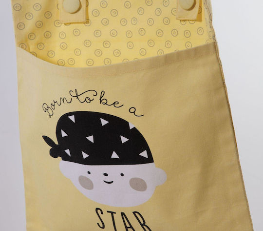 Nef-Nef Homeware Бебешки Калъф За Кошара Rockstar Жълт