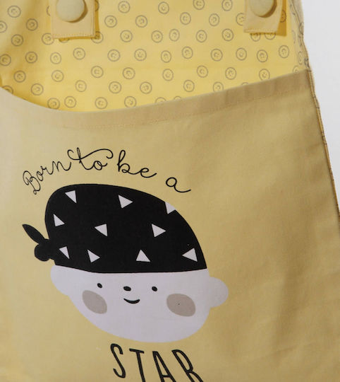 Nef-Nef Homeware Бебешки Калъф За Кошара Rockstar Жълт