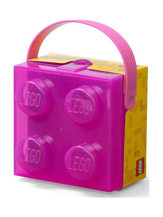 LEGO din Plastic Violet 16x16x11cm 1buc