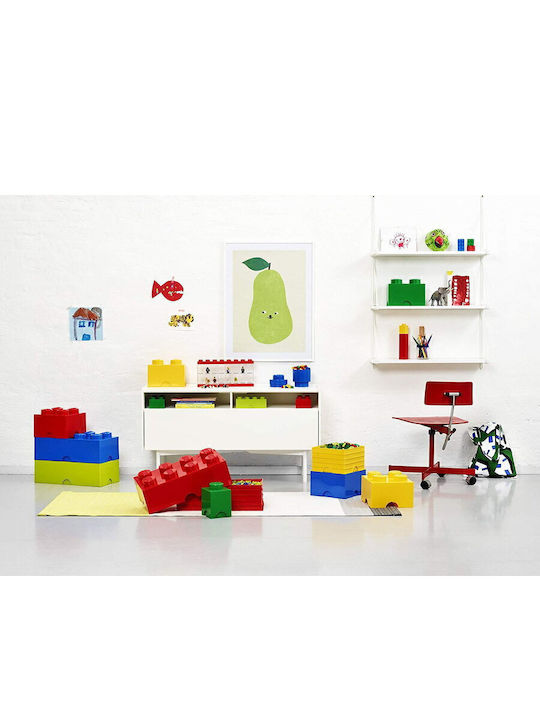 LEGO din Plastic 1 Round Albastru 12x12x12cm 1buc