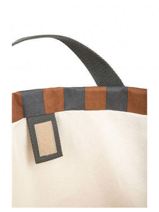 Nobodinoz Kinder Wäschekorb Aus Stoff Majestic Braune 37x37x40cm