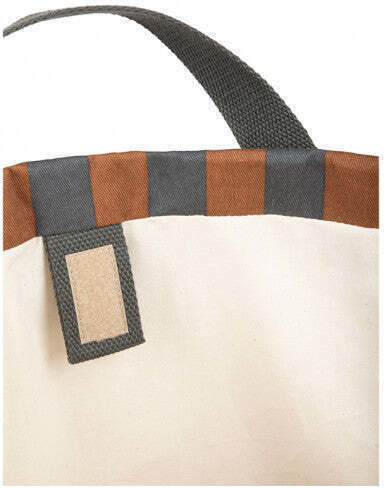 Nobodinoz Children's Fabric Laundry Basket Majestic Brown 37x37x40cm