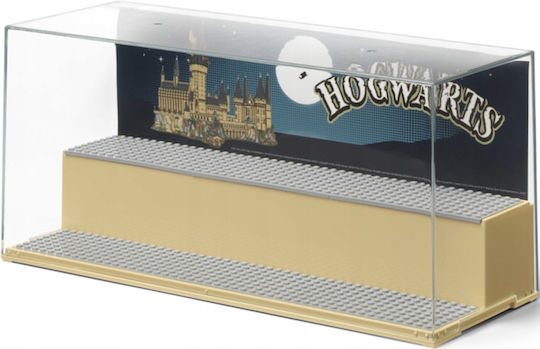 LEGO Παιδικό Κουτί Αποθήκευσης από Πλαστικό Display Harry Potter - Hogwarts Μπεζ 40x15x20cm