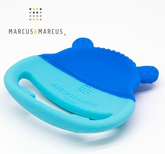 Marcus & Marcus Hippopotamus Teething Ring for Teething from Silicone for 6 Months+