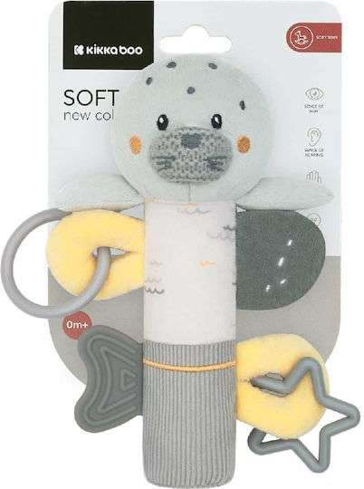 Kikka Boo Seally Me Teething Rattle Made of Plastic for 0 m+